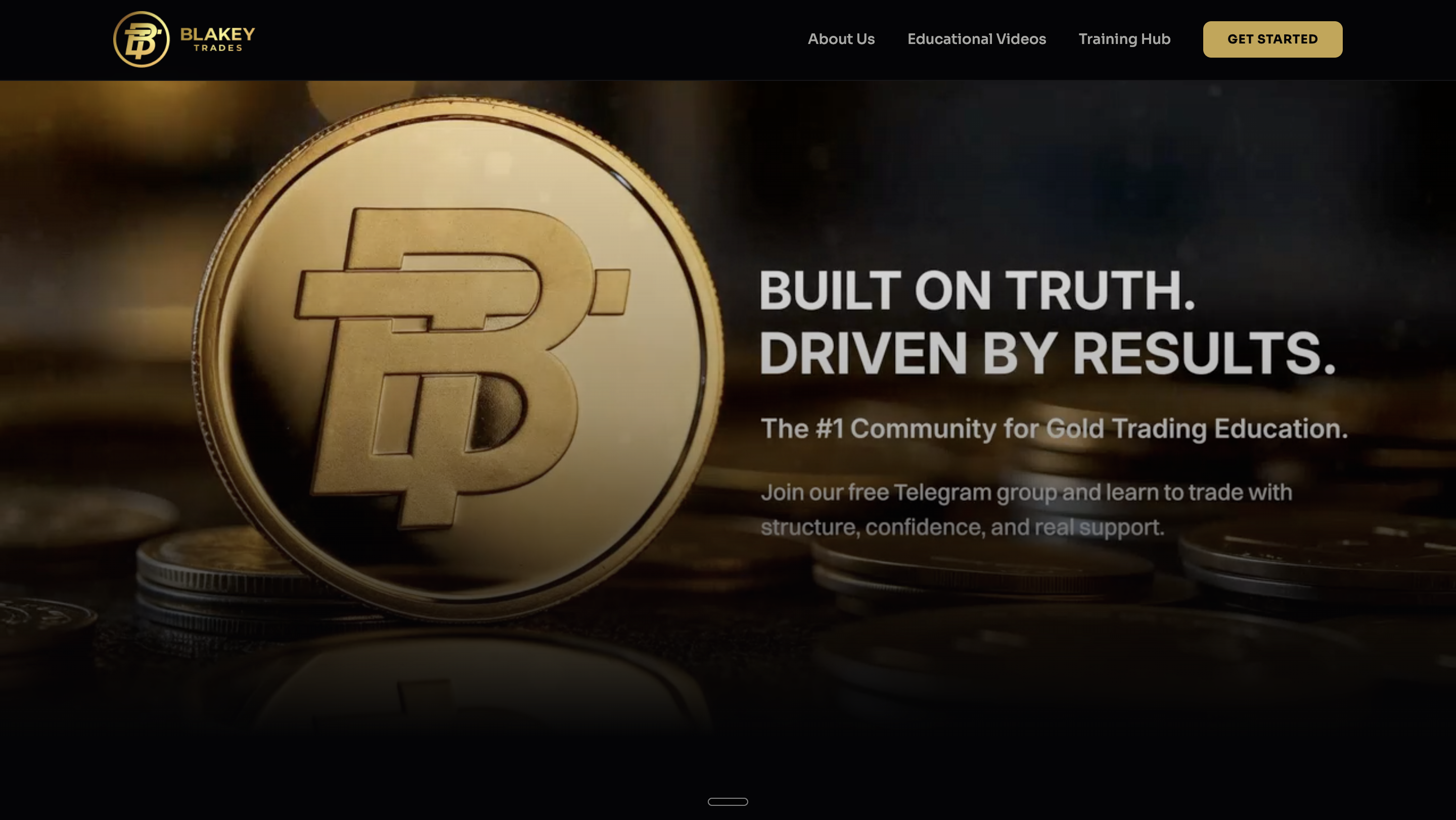 Blakey Trades current website